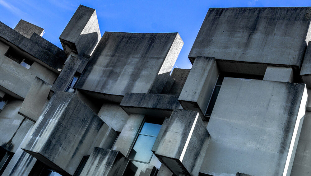 Wotruba Church - brutalist architecture in Wien