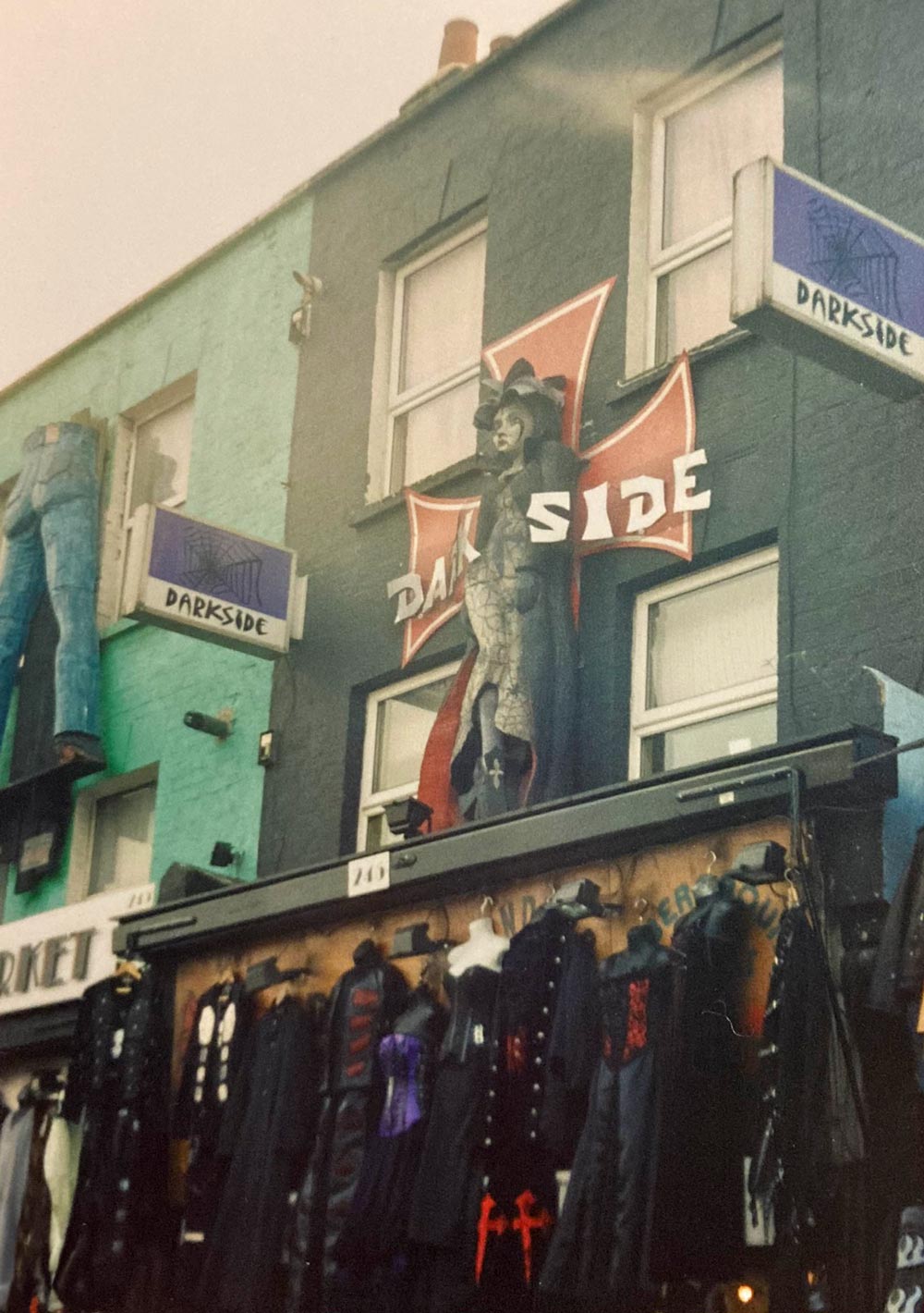 Gothic clothes in Camden town