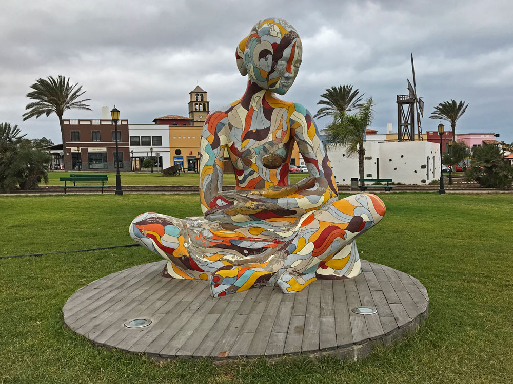 Canary Island monument