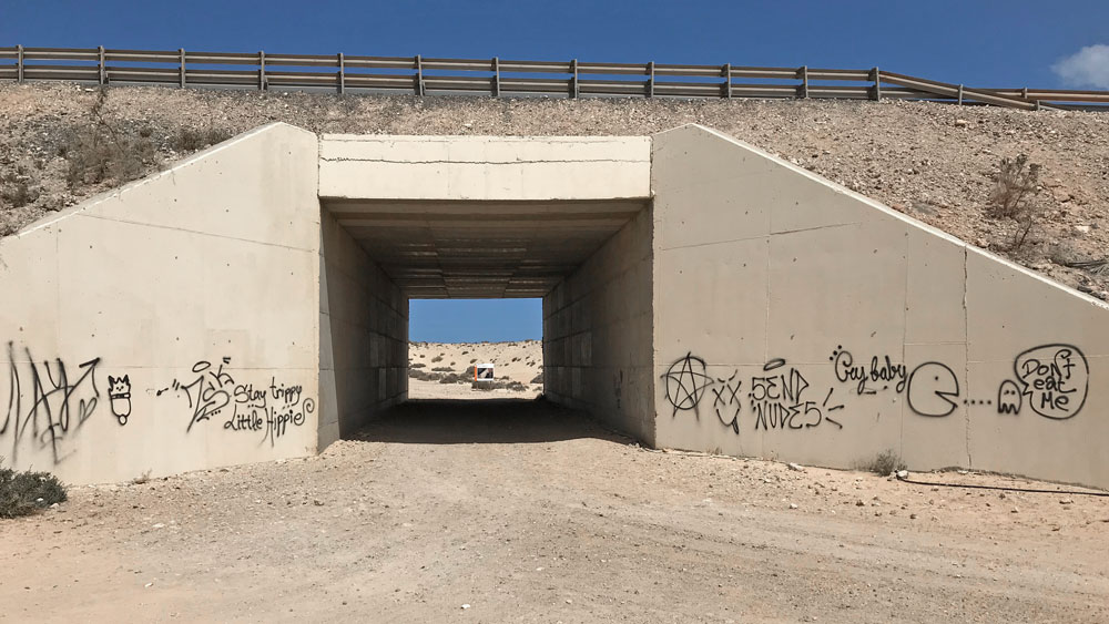 Costa Calma tunnel