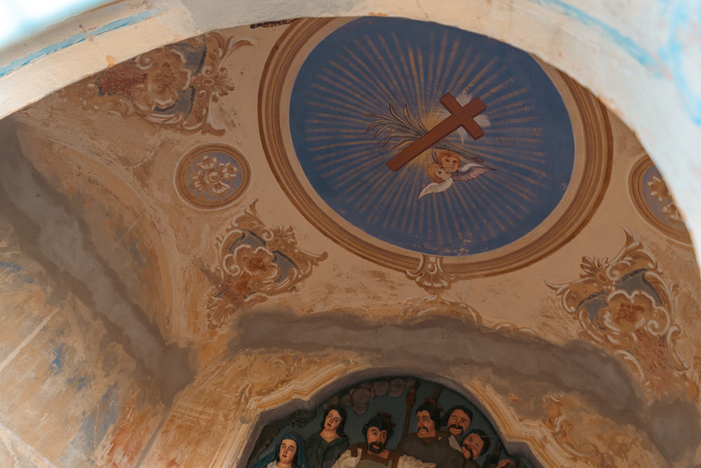 Inside chapel - Prešov Calvary