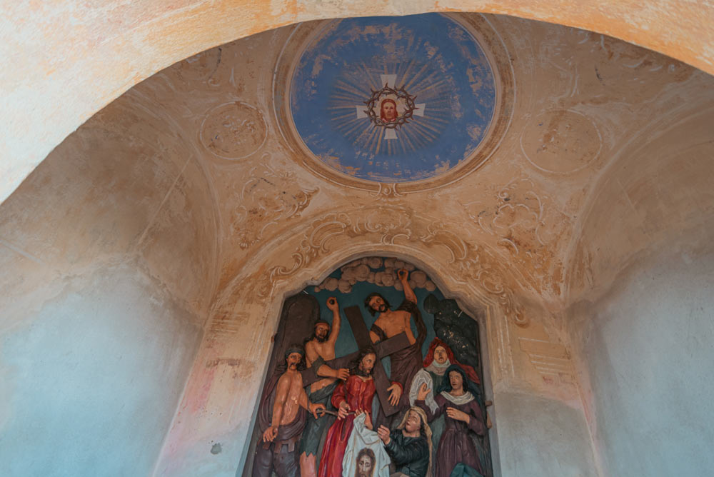 Religious painting - Calvary in Prešov