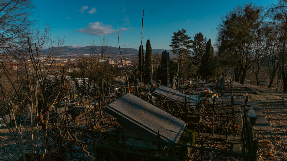 Cemetery in Prešov Calvary