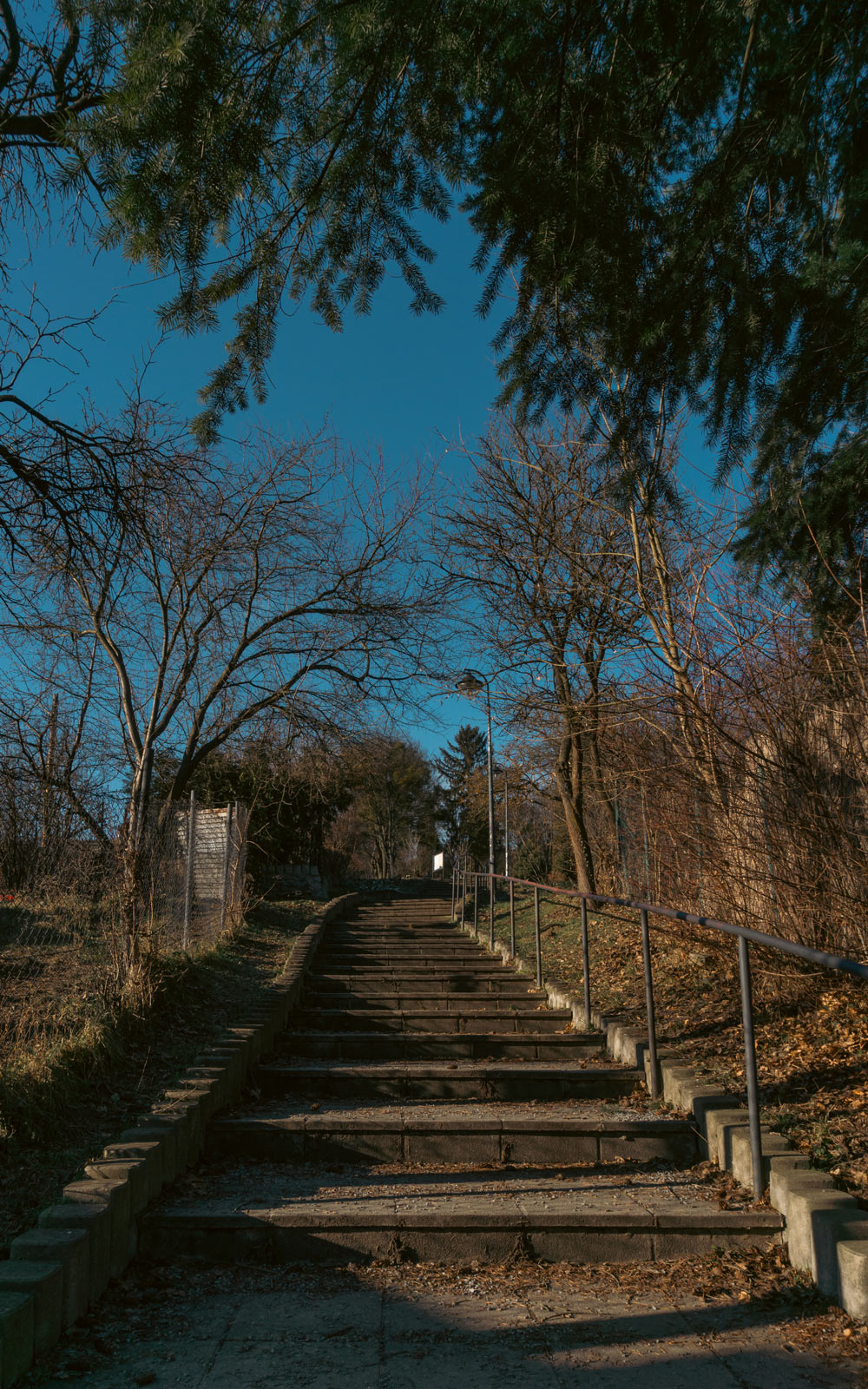 Calvary in Prešov - stairs to cemetery