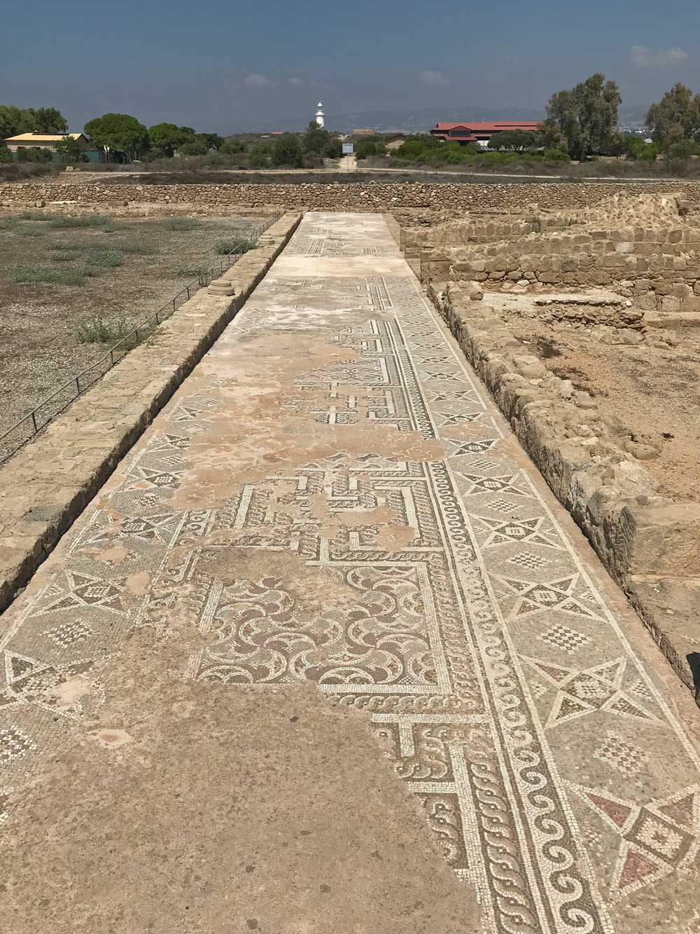 Archeological site in Paphos, UNESCO