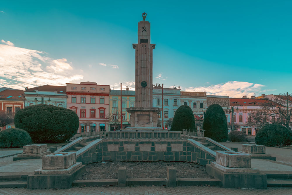 Prešov soviet architecture - Memorial