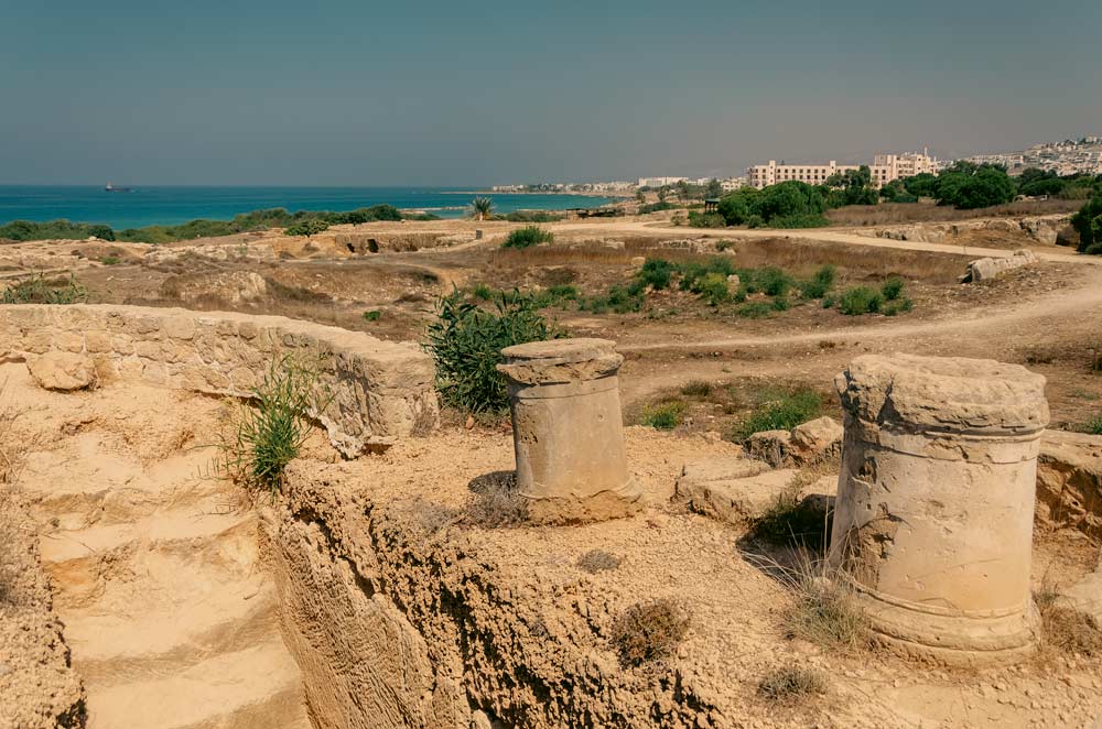 Paphos, Cyprus coastline