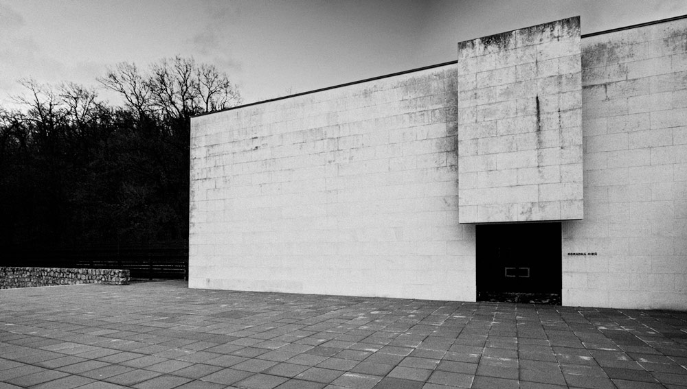 Crematorium - Brutalist architecture in Bratislava