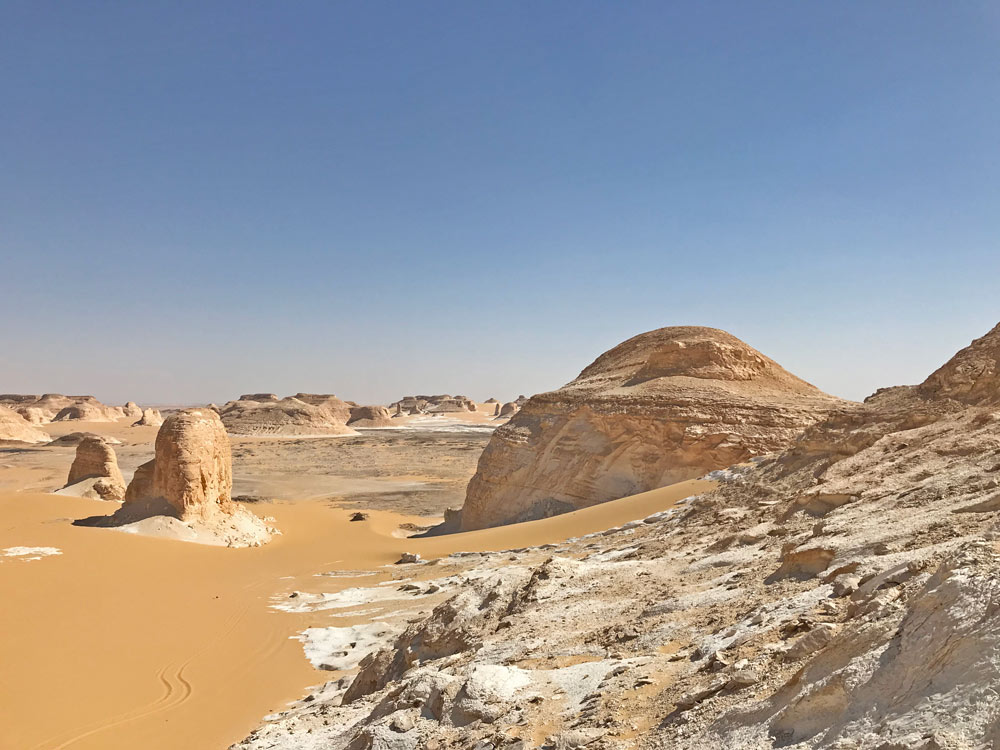 White desert Egypt