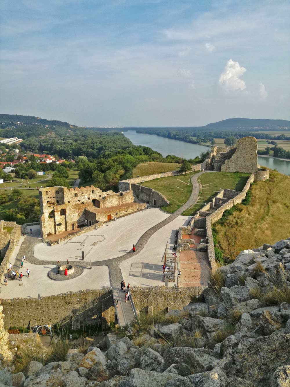 Slovakia wine regions - Devin castle