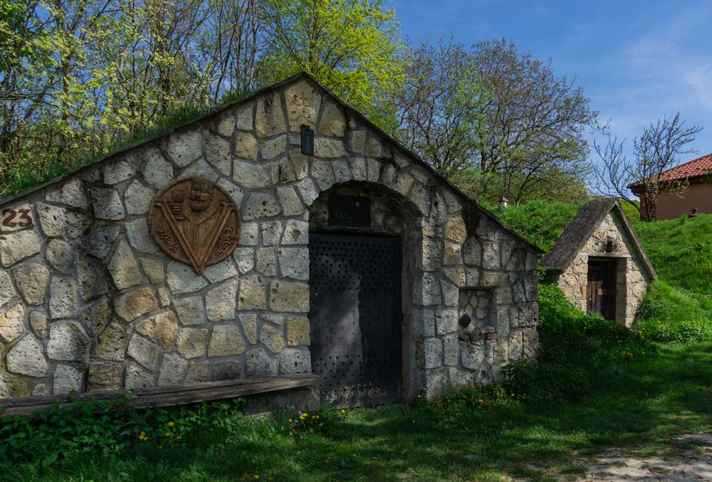 Veľká Tŕňa - Slovakia Tokaj wine region with cellars