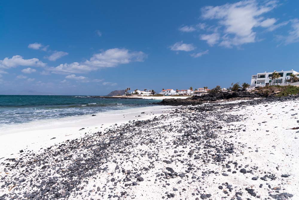 Fuerteventura beaches - Corralejo - popcorn beach