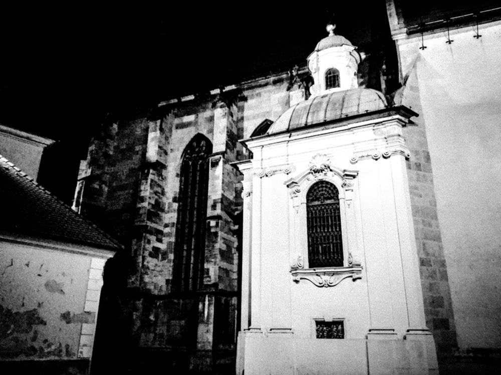 Gothic photography ideas - church in Bratislava