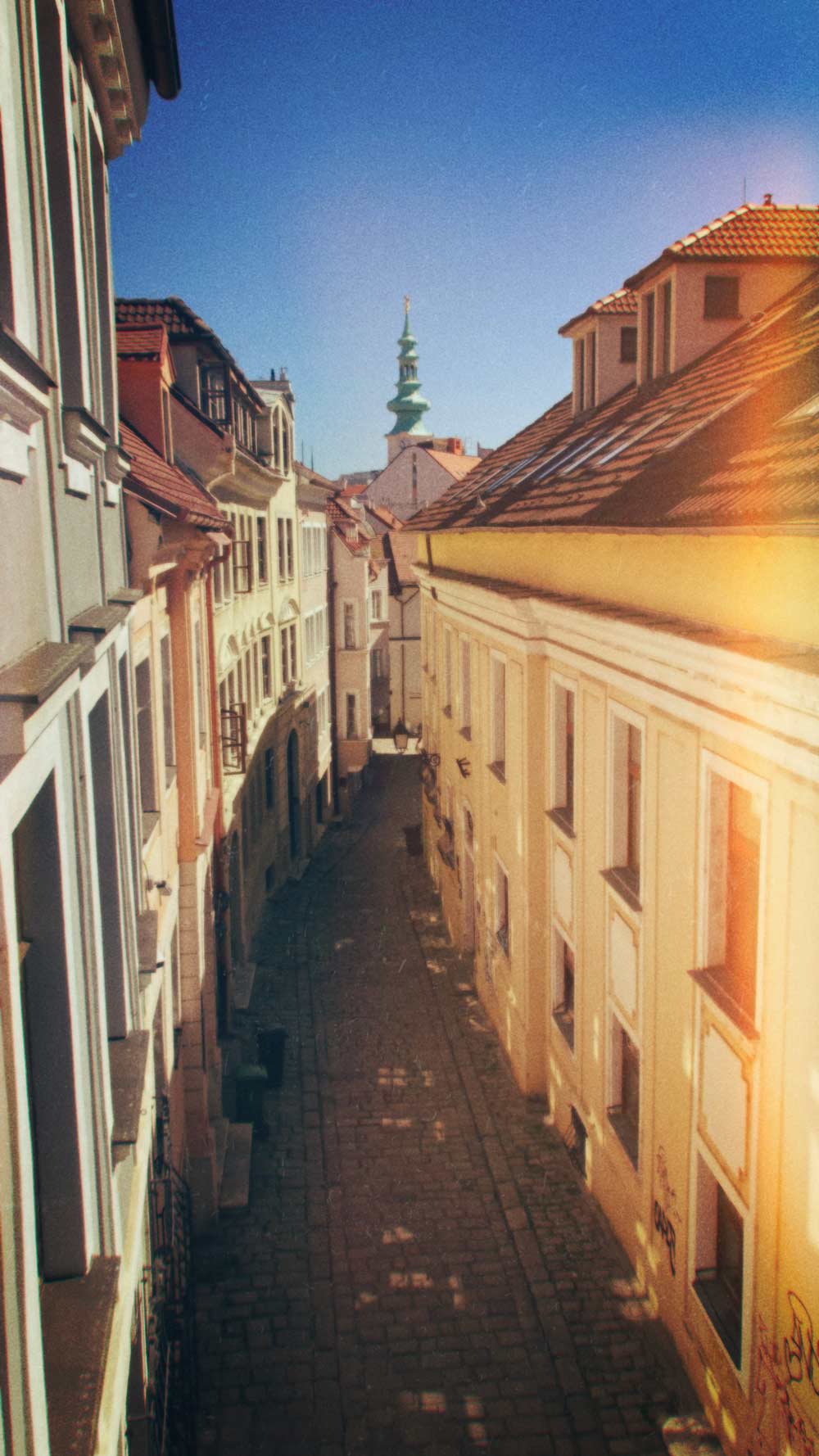 Bratislava old town buildings