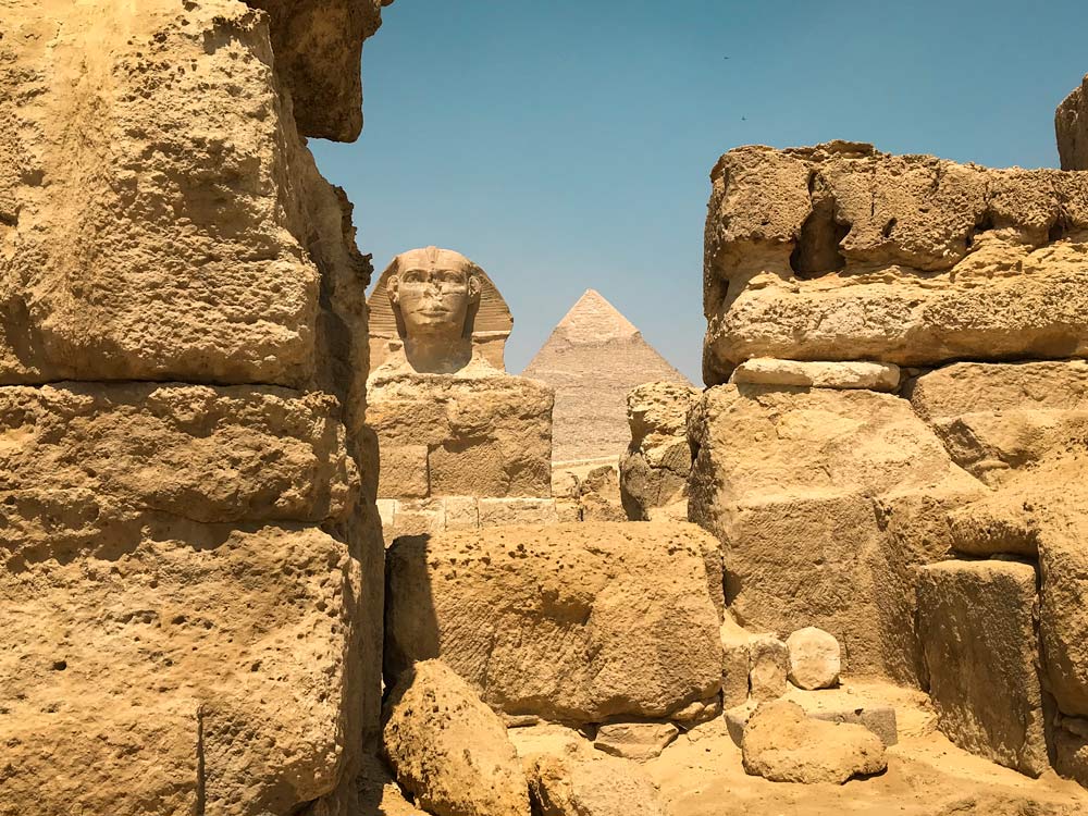 Sphinx and The Great Pyramid of Giza