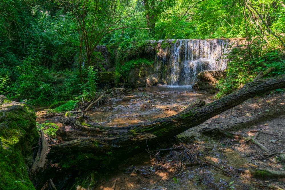 Hájske Vodopády Waterfalls in Slovakia.