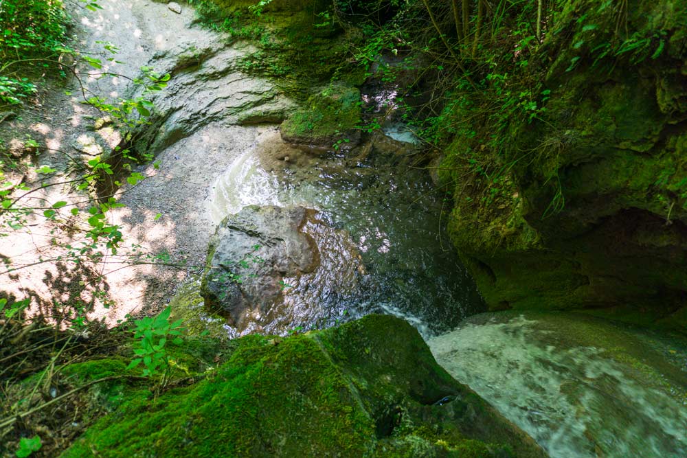 Hájske Vodopády - waterfall number 1