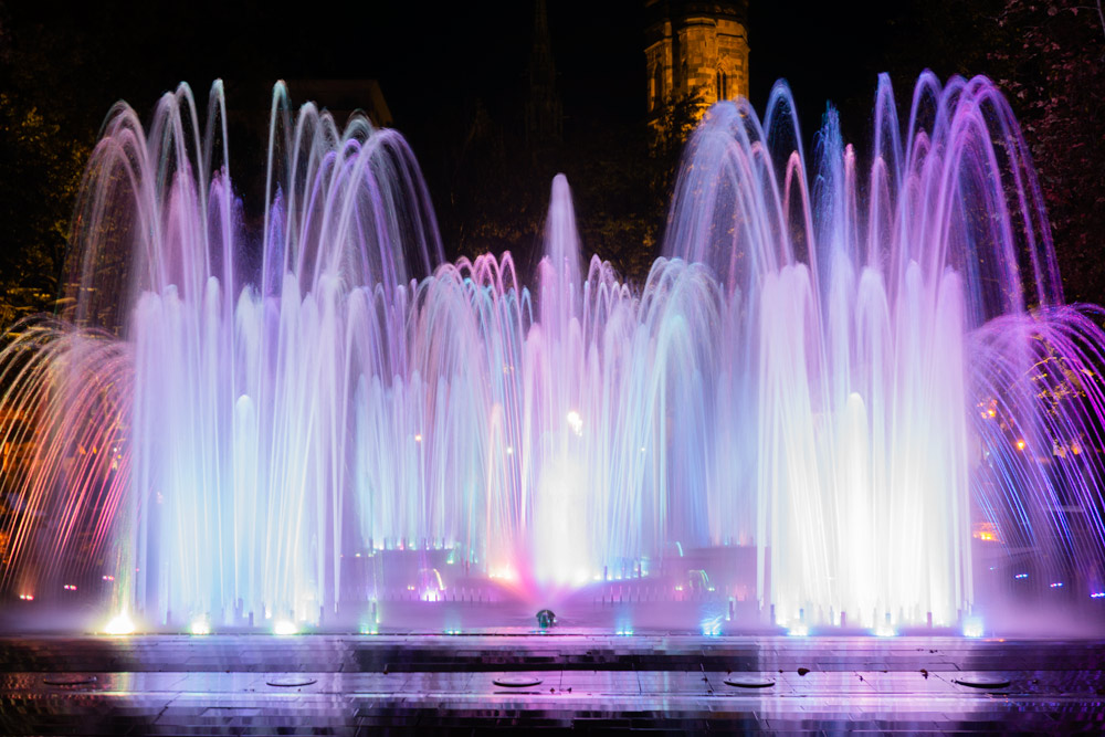 Fountain in Košice, Slovakia