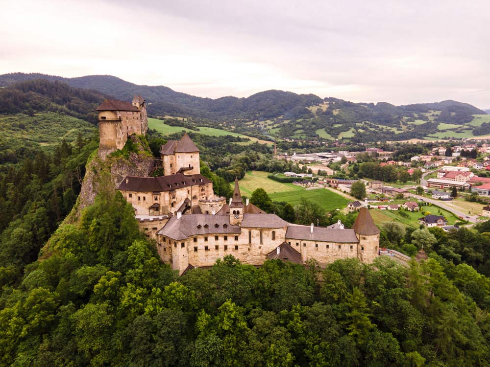 Most haunted places in Eastern Europe - Orava castle, Slovakia