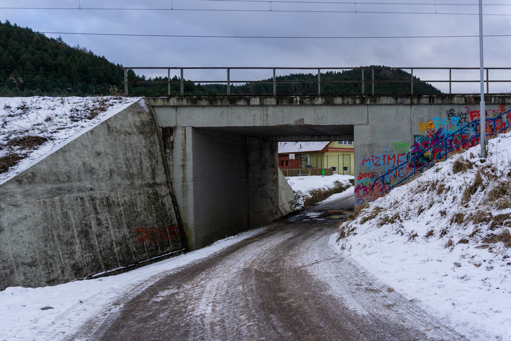 Matejovce nad Hornádom - passage