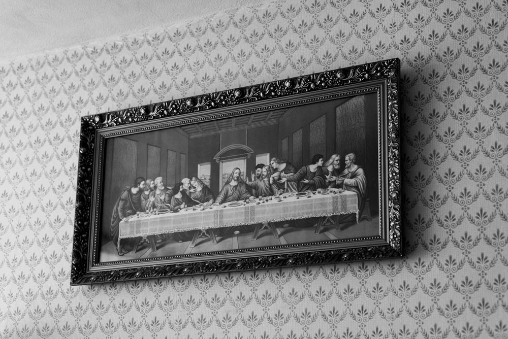 Black and white photography ideas at home - patterns