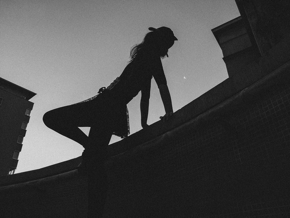 Black and white photography - Selfportrait