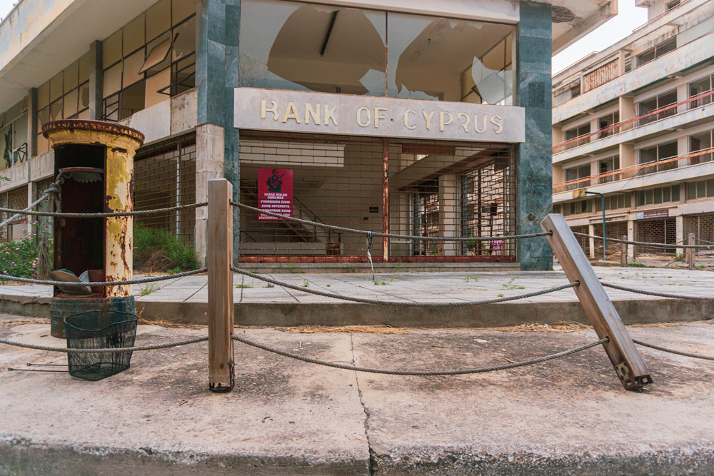 Famagusta Ghost Town - Bank of Cyprus