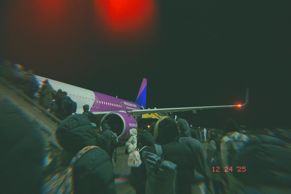 Bratislava to Košice flight – 24 December 2025