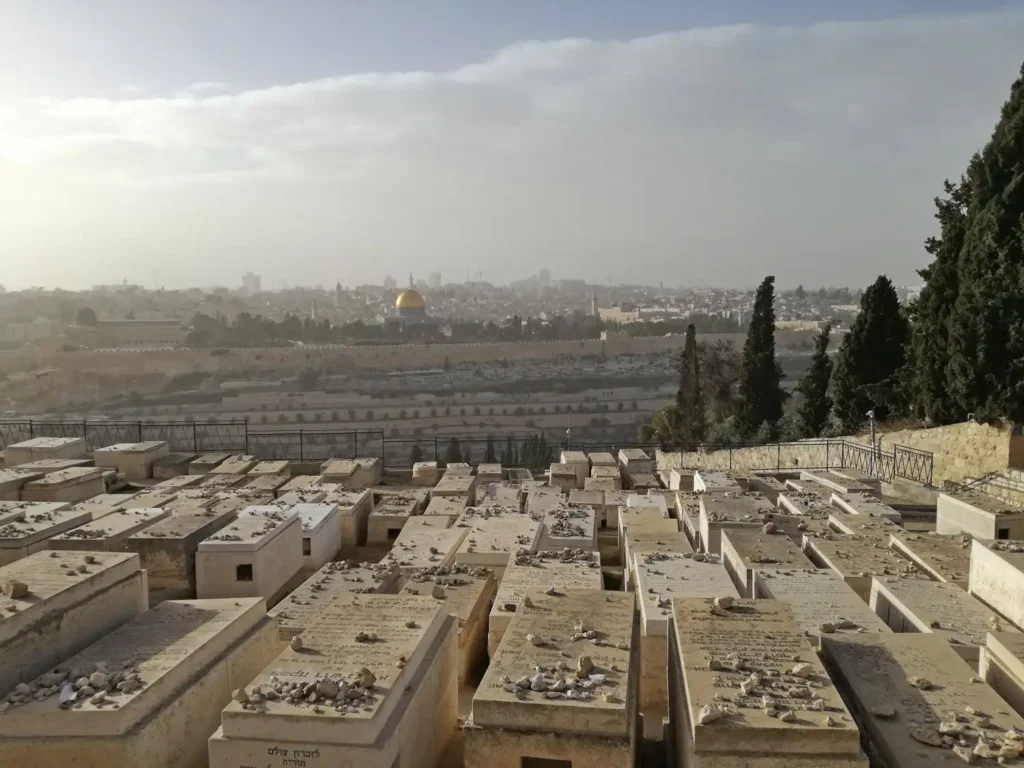 Jewish Cemetery in Jerusalem