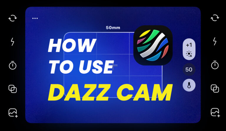 How to use Dazz Camp App