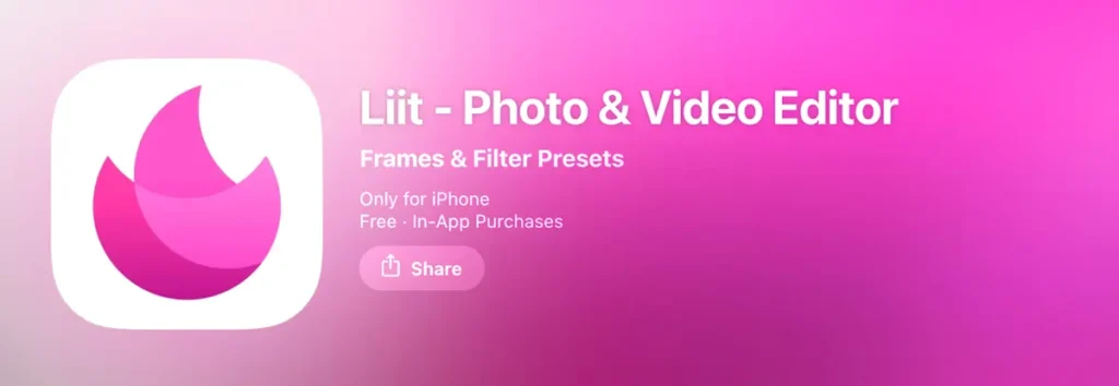 Liit app - photo and video editor