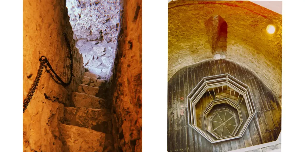 Stairs Inside the Castle Tower